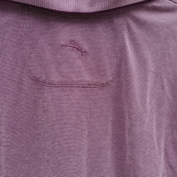 Tommy Bahama Mens XL Purple Polo Shirt Classic Style GUC - Picture 5 of 6